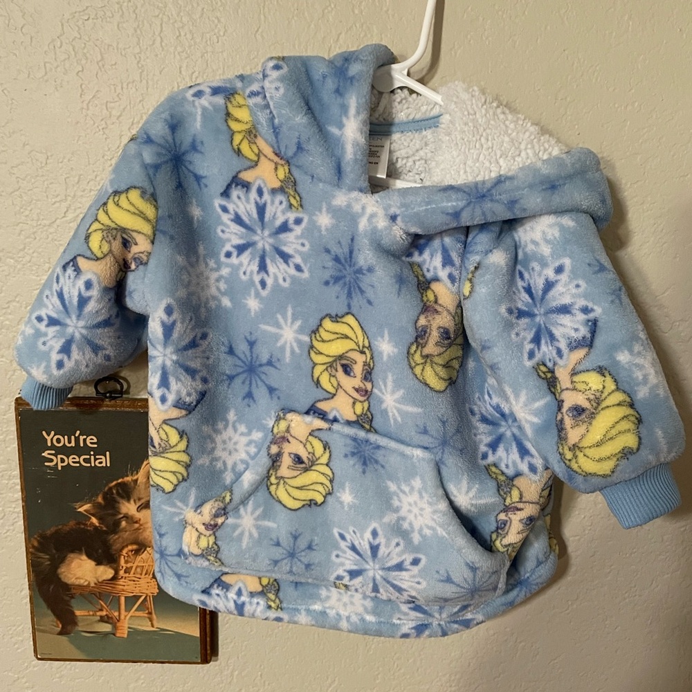 Disney Frozen Blue Fleece Jacket